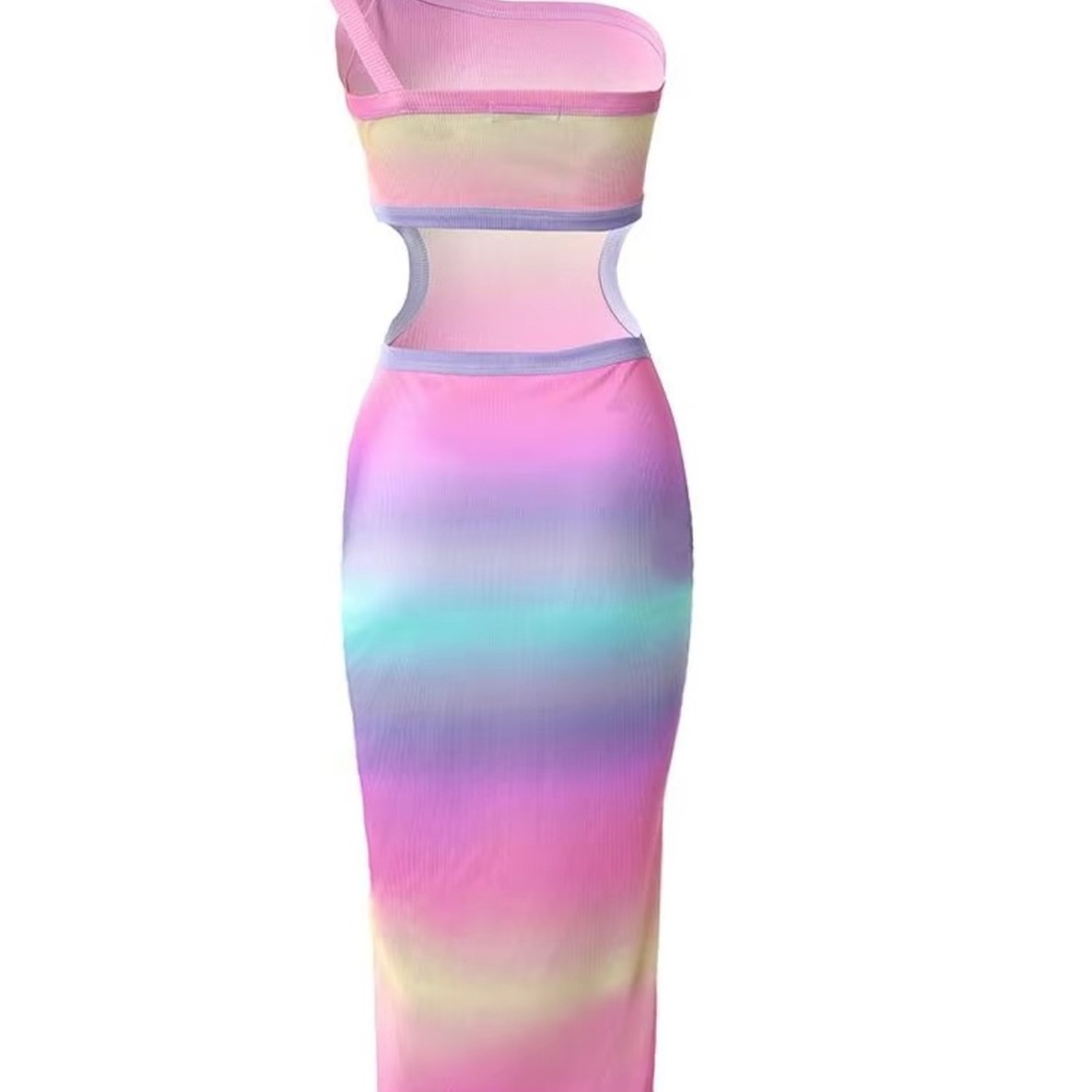 Gradient Bodycon Dress - Picture 3 of 5